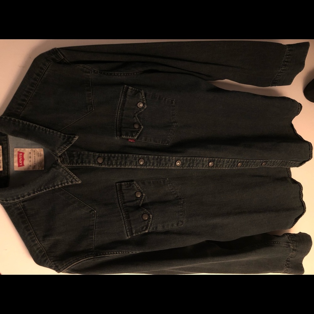 Levis jeans dress shirt
